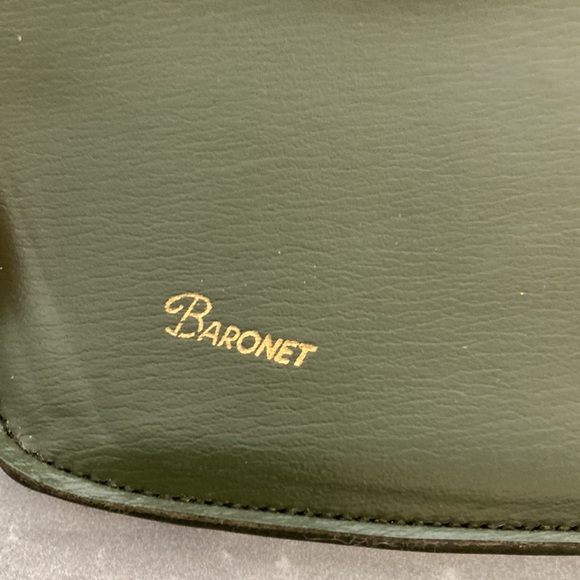 Vintage Baronet Olive Clutch Wallet - Picture 9 of 14